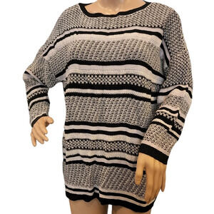 J. Jill linen blend knit stretchy sweater